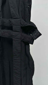 Comme Des Garcons N/S Crinkle Pleated-bottom Cage Dress