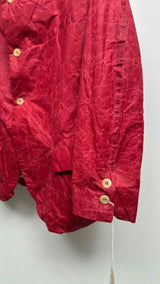 Paul Harnden Crinkled Waxed Blazer Jacket