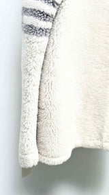 Thom Browne 4-bar Metal Button Shearling Leather Jacket