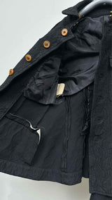 Comme Des Garcons Jacquard Military Jacket