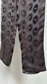 Comme Des Garcons Homme Plus Jacquard Satin Stripe Pants