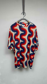 Dries Van Noten X Verner Panton Wavy-stripe T-shirt