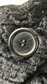 Saint Laurent Faux-fur Double-breast Coat