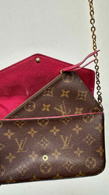 Louis Vuitton Monogram Felicie Pochette Bag