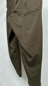 Black Scandal Yohji Yamamoto Drop-crotch Tapered Work Easy Pants