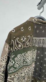 Kapital Reversible Paisley Patchwork Flannel Jacket