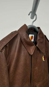 Sky High Farm Perennial Logo Leather Jacket