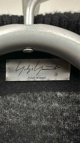 Yohji Yamamoto Pour Homme Knitted Gown Coat