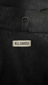 Willy Chavarria Oversized Monster Denim Jacket