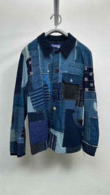 Junya Watanabe MAN Boro Patchwork Denim Jacket