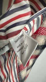 Thom Browne Checker Tweed Blazer Jacket