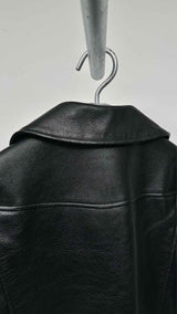 Junya Watanabe Portrait-Collar Leather Jacket