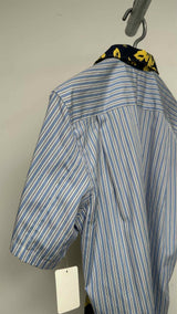 Comme Des Garcons Shirt S/S Hawaiian Stripe Shirt