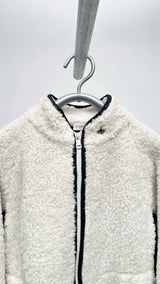 Moncler Genius X Fragment Back-logo Wool Fleece Jacket