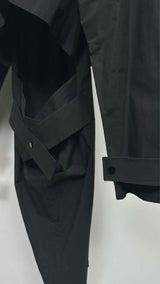 Bottega Veneta L/S Back Cut Out Trench Dress