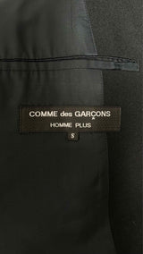Comme Des Garcons Homme Plus Collar-embroidered Blazer Jacket