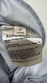 Acne Studios Embroidered Wide Easy Shorts