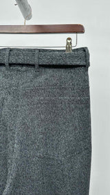 Ermenegildo Zegna Heavy-weight Belted Wide Pants
