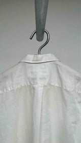 Comme Des Garcons Shirt S/S Eyelet Embroidered Shirt