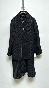 Kiko Kostadinov Villorias Stripe Coat