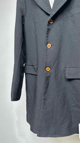 Comme Des Garcons Homme Plus Crinkled Fomal Coat