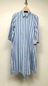 Jil Sander L/S Stripe Maxi Dress