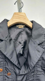 Comme Des Garcons Homme Plus Milled-details Layered Blazer Jacket