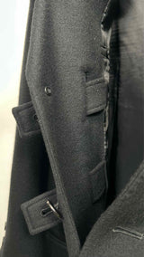 Yohji Yamamoto Pour Homme Tailored Cut-Out Button Closure Coat