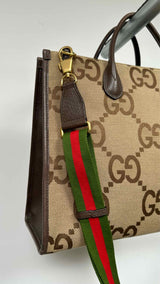 Gucci Jumbo GG Canvas Tote Bag