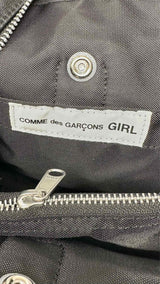 Comme Des Garcons Girl Colorblock Patterned Bag