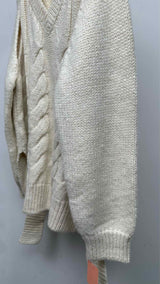 Simone Rocha Oversized Cut-out Cable Sweater