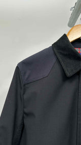Junya Watanabe MAN Coated-wool Paneled Jacket