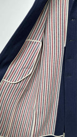 Thom Browne Metal-button Wool OverCoat