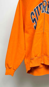 Supreme Cracked Logo Raglan Zip-up Hoodie