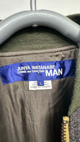 Men's Junya Watanabe MAN Check Insert MA-1 Jacket