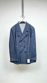 Y's for men Double-breast Denim Blazer Jacket
