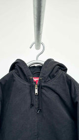Supreme X The Misfits Skal-pacthed Zip-up Hooded Work Jacket