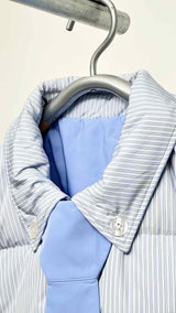 SSSTUFFF Reversible Shirt Down Jacket