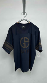 Kith X Giorgio Armani Logo-embroidered Jersey Top