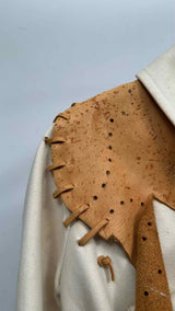 Comme Des Garcons Raw-Hem Cowboy Jacket
