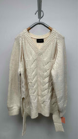 Simone Rocha Oversized Cut-out Cable Sweater