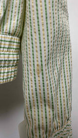 Thom Browne Stripe Seersucker Bomber Jacket