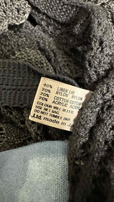 Tao Comme Des Garçons Lace-string Cut-out Sweater