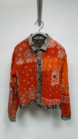 Kapital Reversible Paisley Patchwork Flannel Jacket
