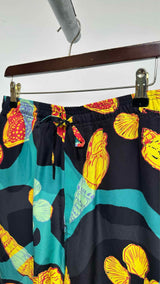 LOEWE X Paula's Ibiza Shell Print Silk Easy Shorts