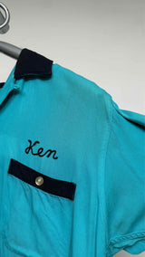 Dunhill S/S Rayon Embroidered Shirt