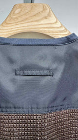 Jean Paul Gaultier Homme Zip-up Hybrid Mesh Jacket