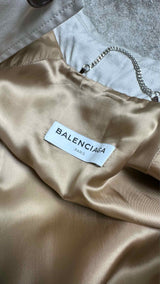 Balenciaga Oversized Hybrid Maxi Trench Coat