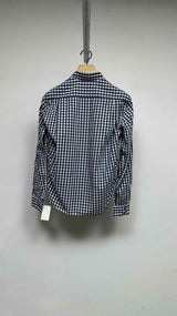 Comme Des Garcons Homme Felt-docking Check Shirt