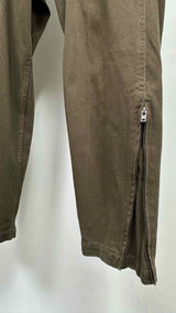 Black Scandal Yohji Yamamoto Drop-crotch Tapered Work Easy Pants